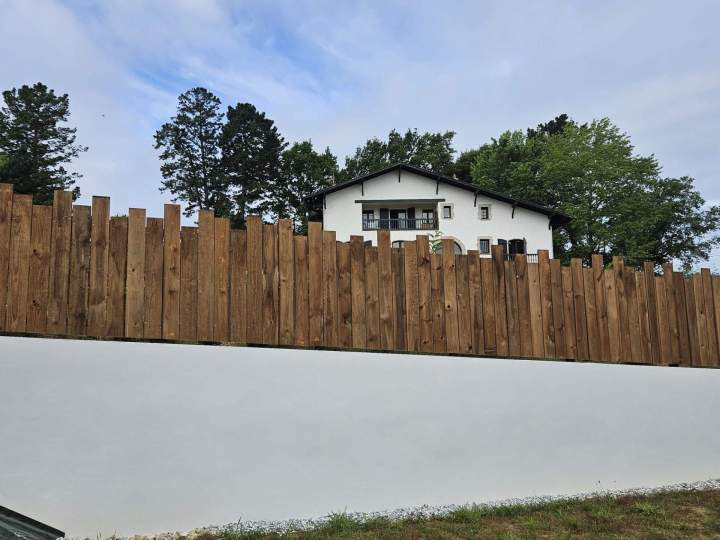 Clôture bois Les Landes