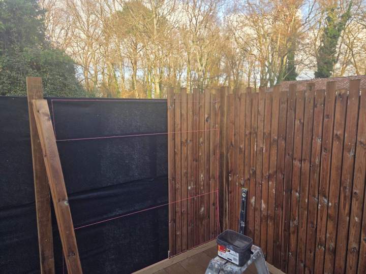 Clôture bois design Les Landes