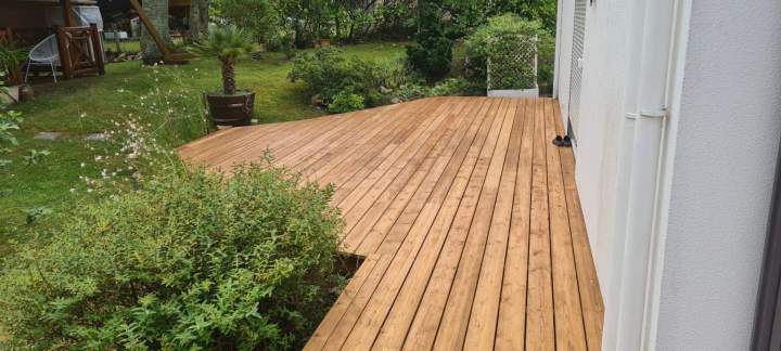 Terrasse de qualité Les Landes