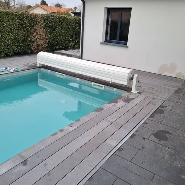 Création de Terrasse en fibre ciment cedral Landes