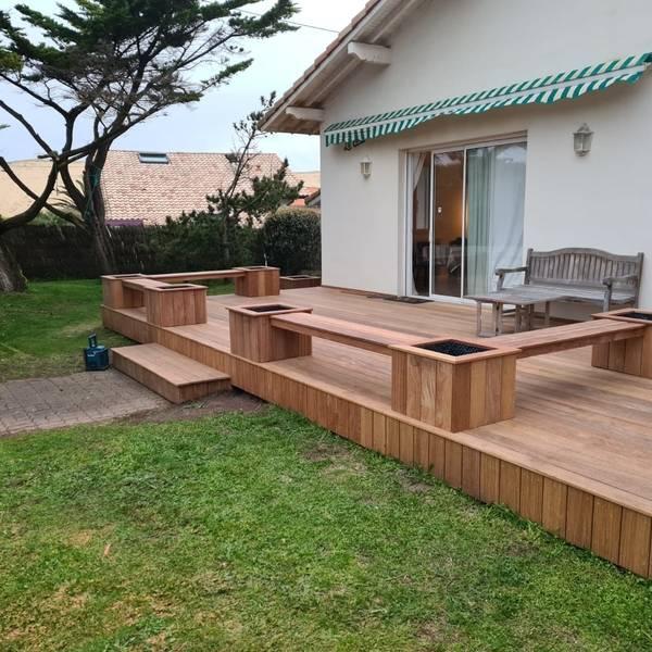 Terrasse Cedral Landes