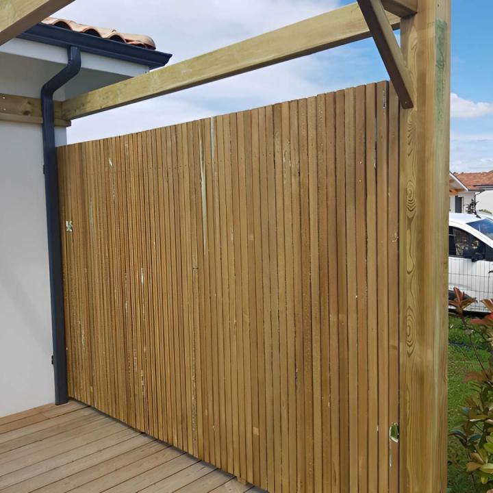 Travaux de bardage bois & fibre ciment Landes