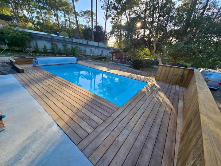 Construction de terrasses en Bois Landes