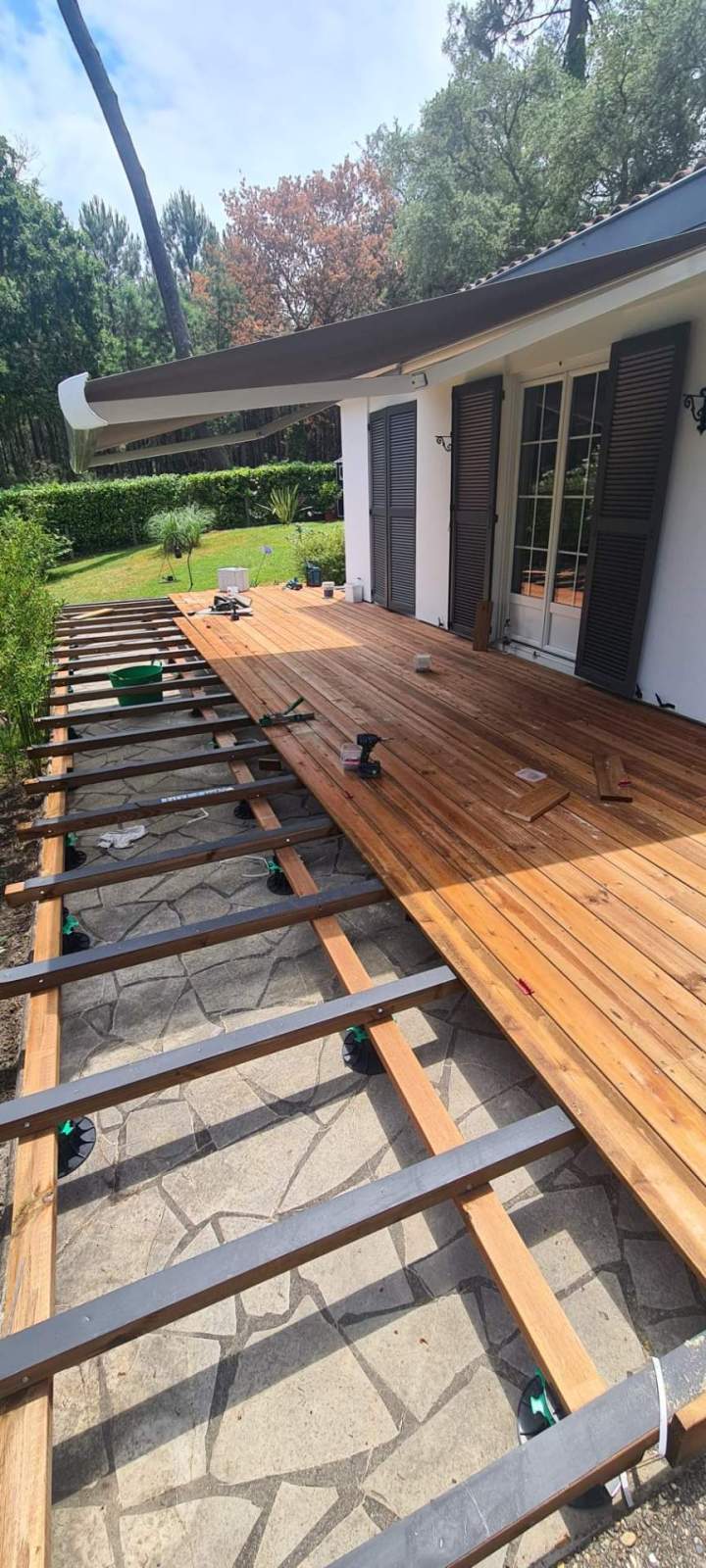 Fabrication terrasse en bois Les Landes