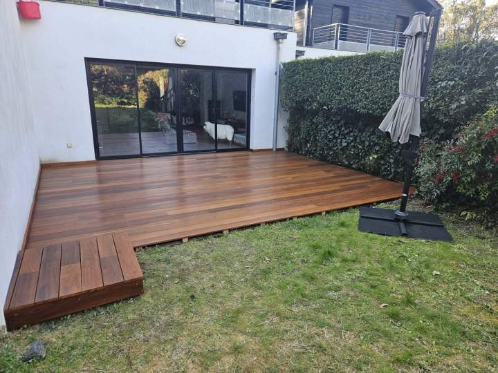 Réalisation de terrasse en bois Les Landes