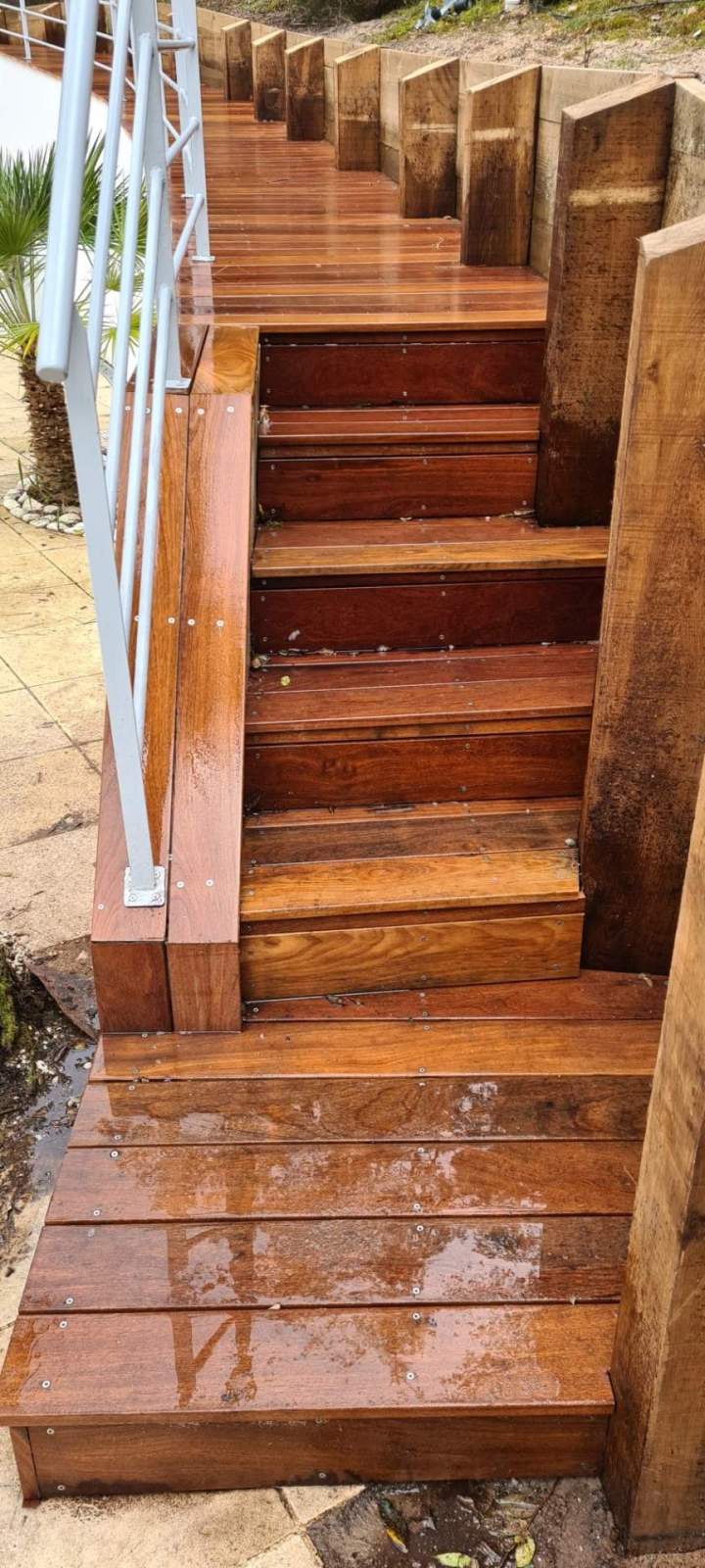 Terrasse en bois solide Les Landes