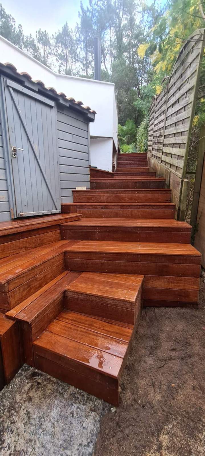 Terrasse en bois de qualité Les Landes
