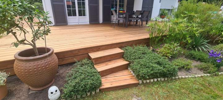 Fabrication de terrasse en bois Les Landes