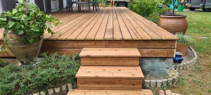 Terrasse en bois Les Landes