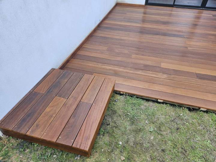 Terrasse en bois design Les Landes